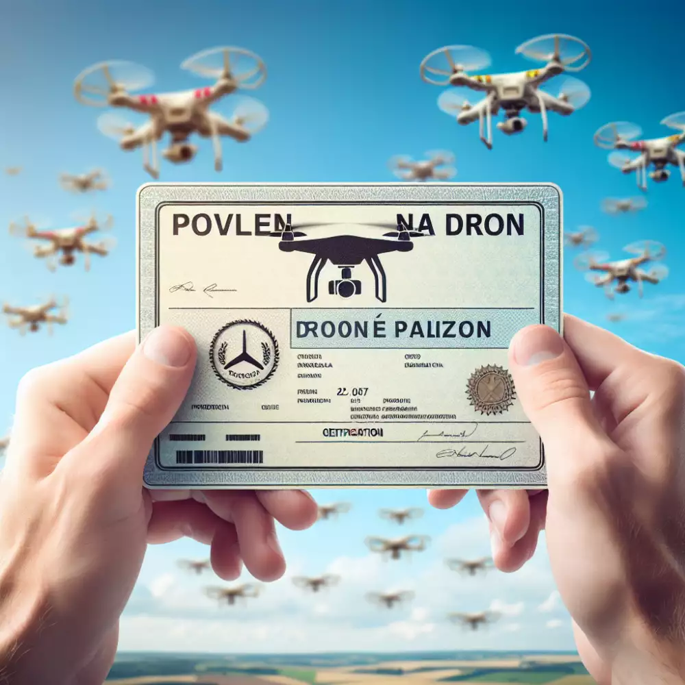 povolení na dron