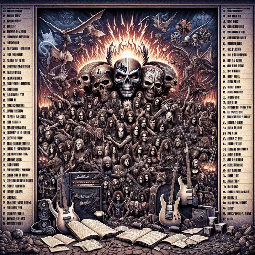 judas priest skladby
