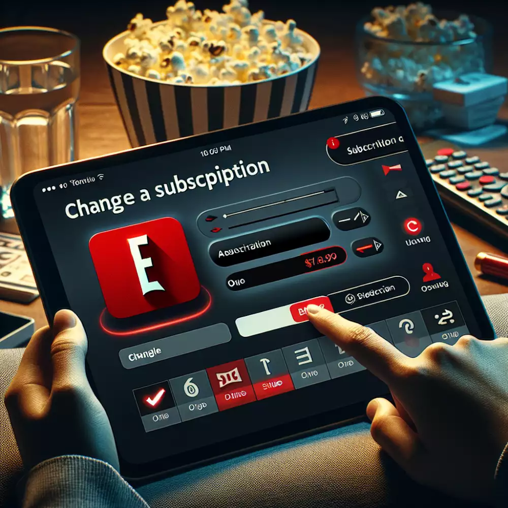 netflix změna předplatného