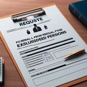 Žádost O Výmaz Z Rejstříku Vyloučených Osob