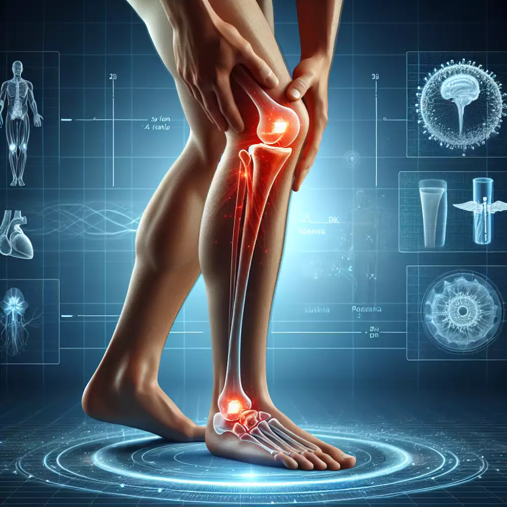 bolest nohy pod kolenem